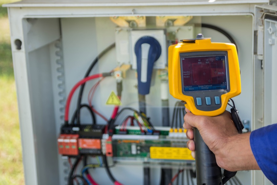 Detección de fugas de agua con cámara termográfica